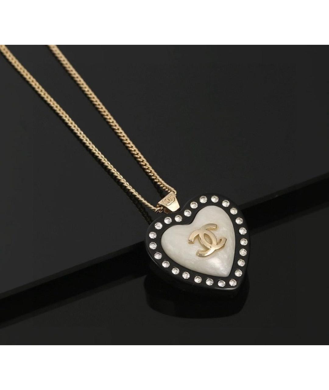 CHANEL Черное колье, фото 5
