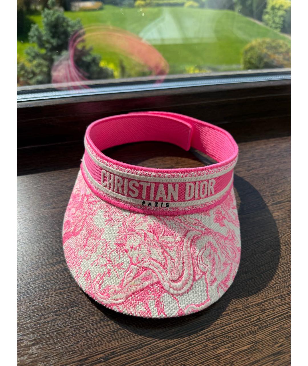 CHRISTIAN DIOR Розовая кепка, фото 2