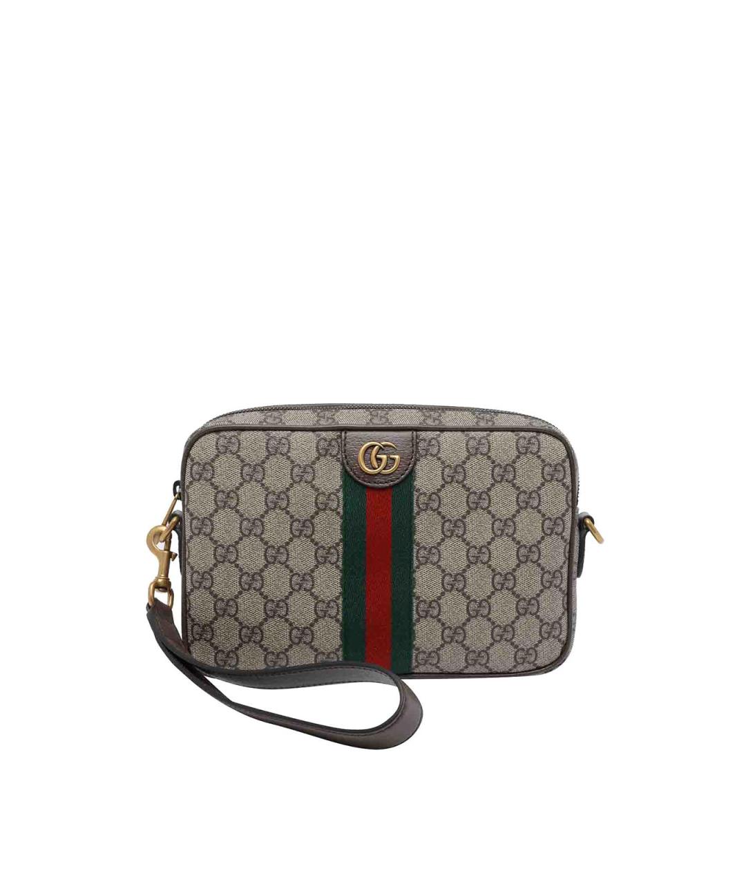 GUCCI Бежевая сумка на плечо, фото 1