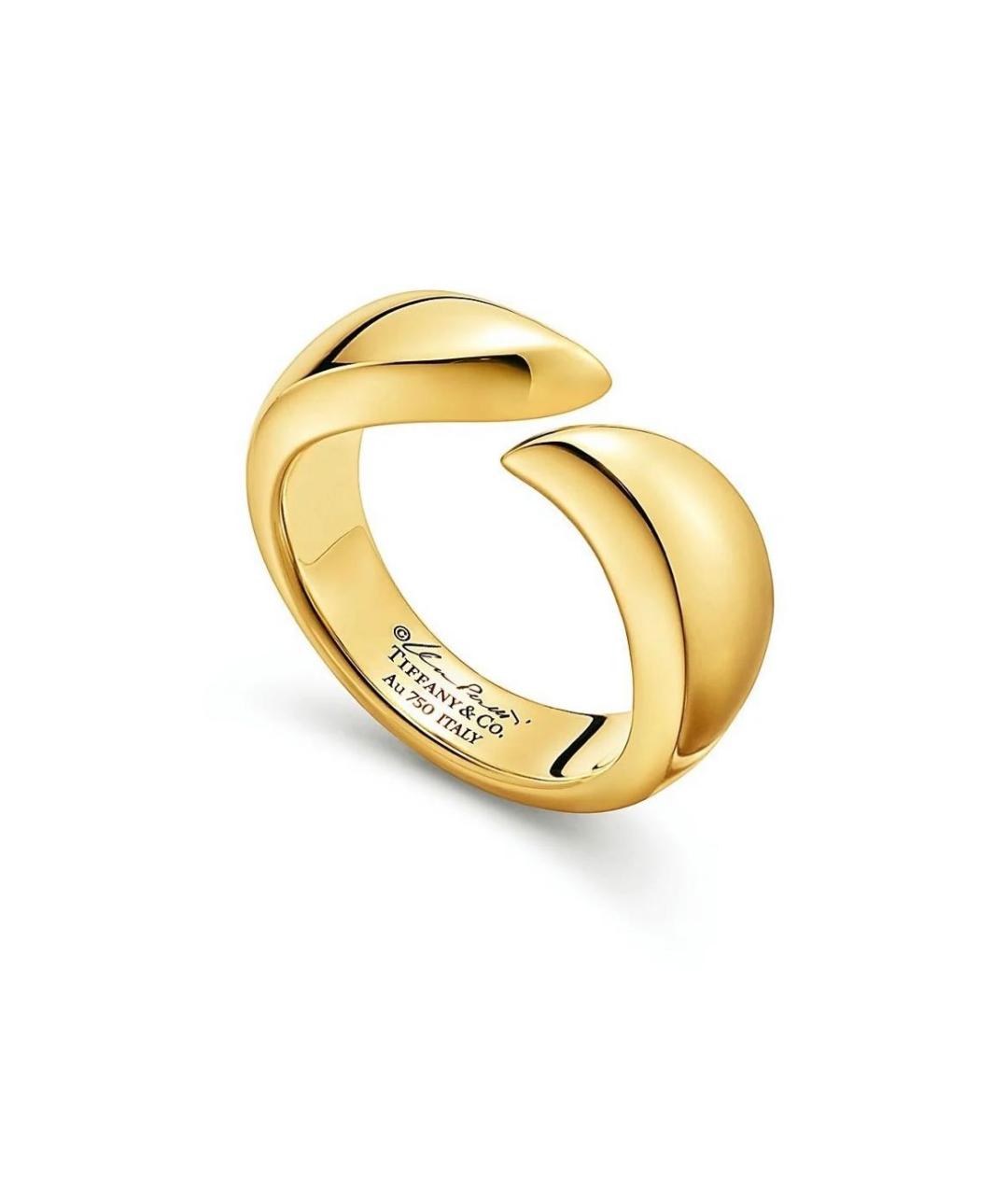 TIFFANY&CO Золотое кольцо из желтого золота, фото 2