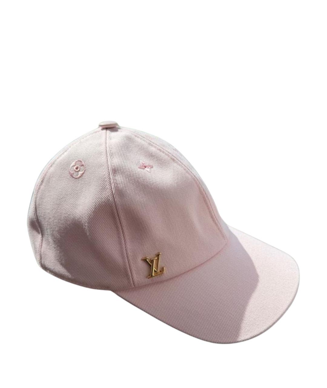 LOUIS VUITTON Розовая кепка, фото 1