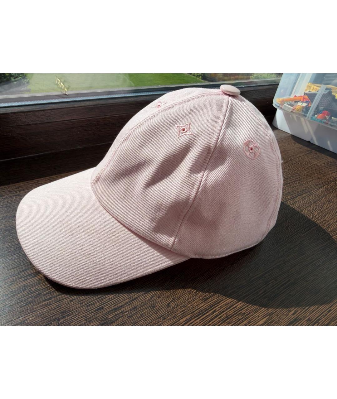 LOUIS VUITTON Розовая кепка, фото 4