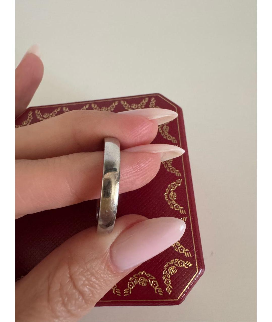 OMEGA Серебряное кольцо из белого золота, фото 7