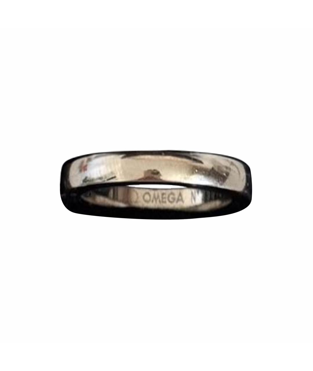 OMEGA Серебряное кольцо из белого золота, фото 9