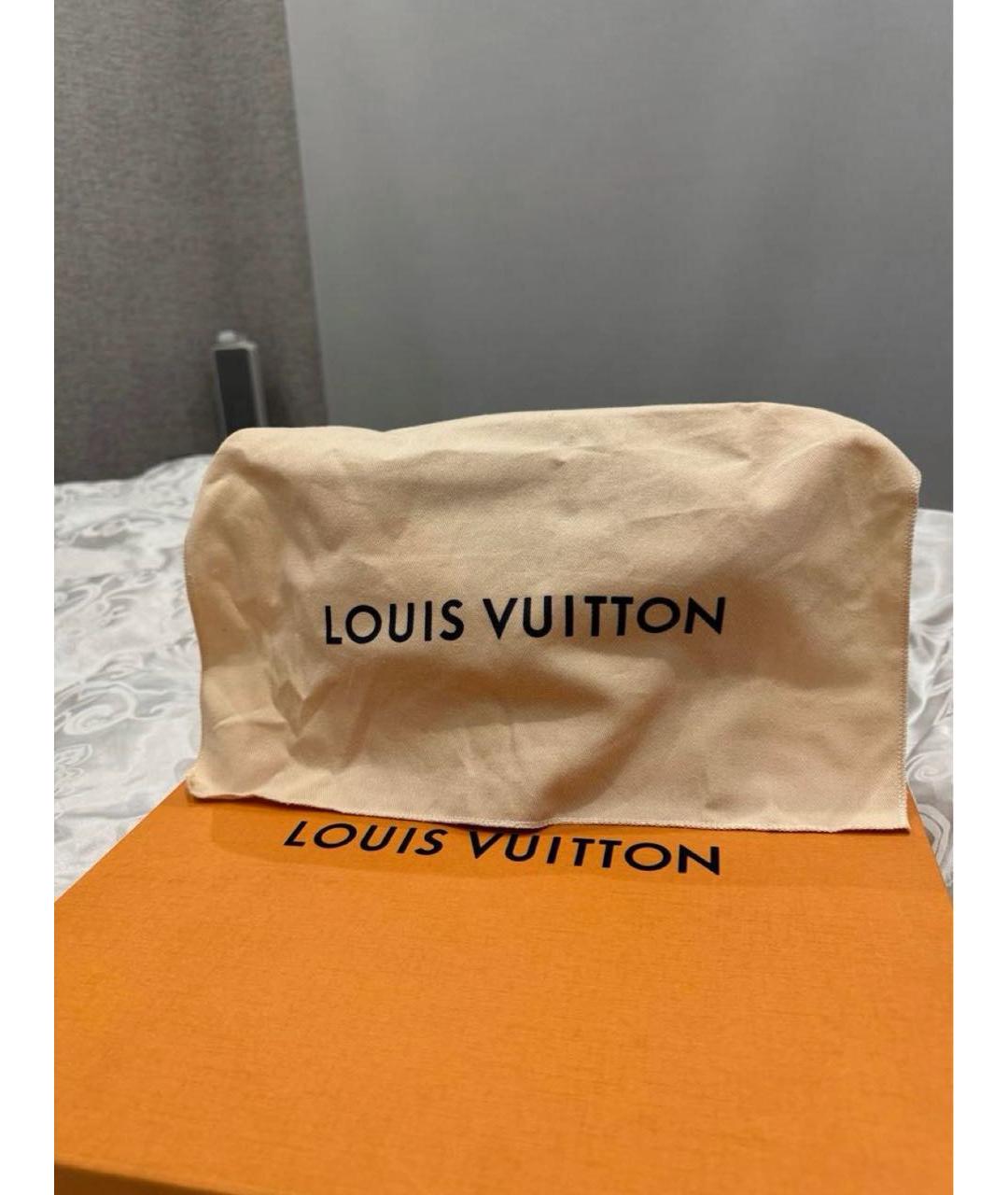 LOUIS VUITTON Коричневая сумка с короткими ручками, фото 8