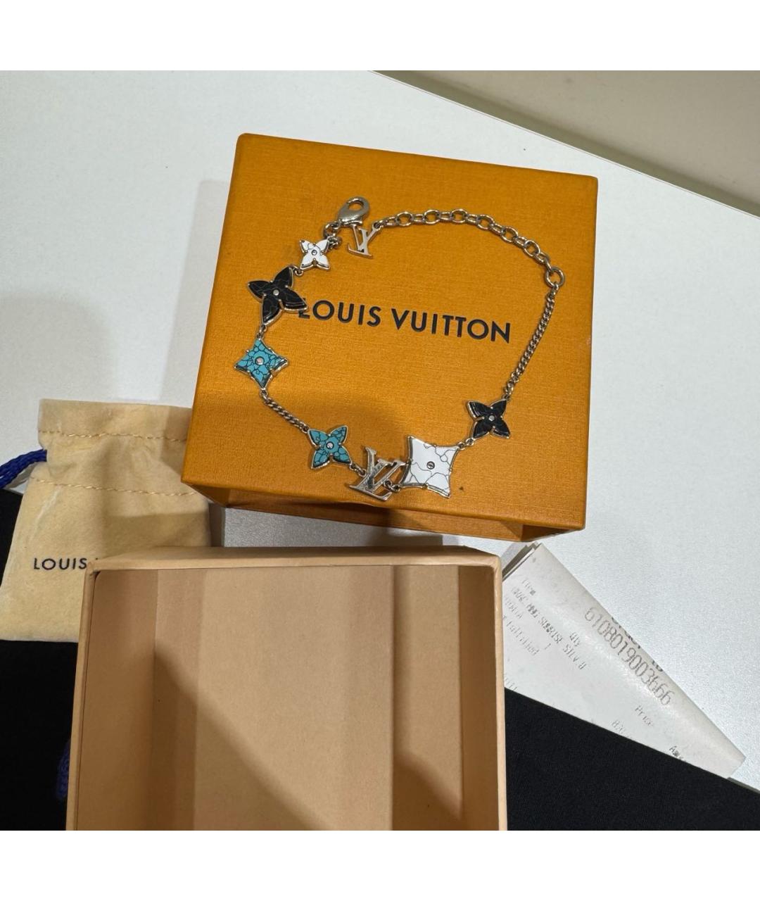 LOUIS VUITTON Серебряный браслет, фото 2