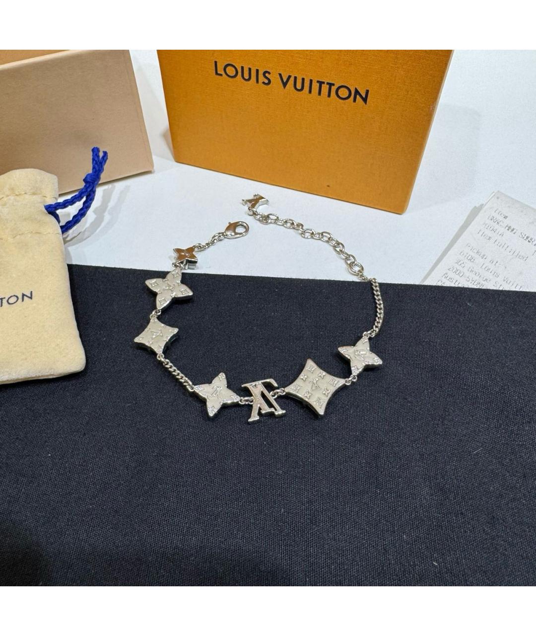 LOUIS VUITTON Серебряный браслет, фото 3
