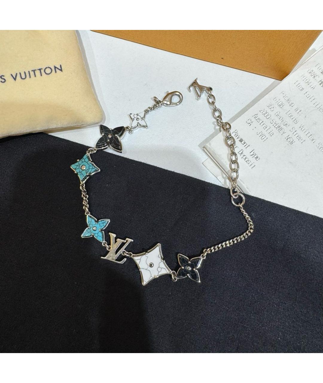 LOUIS VUITTON Серебряный браслет, фото 5