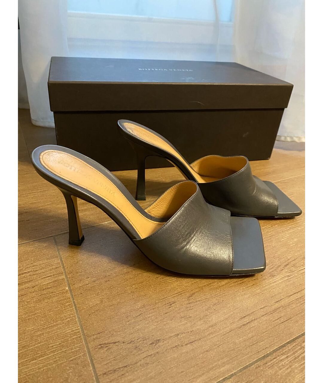 BOTTEGA VENETA Кожаные мюли, фото 9