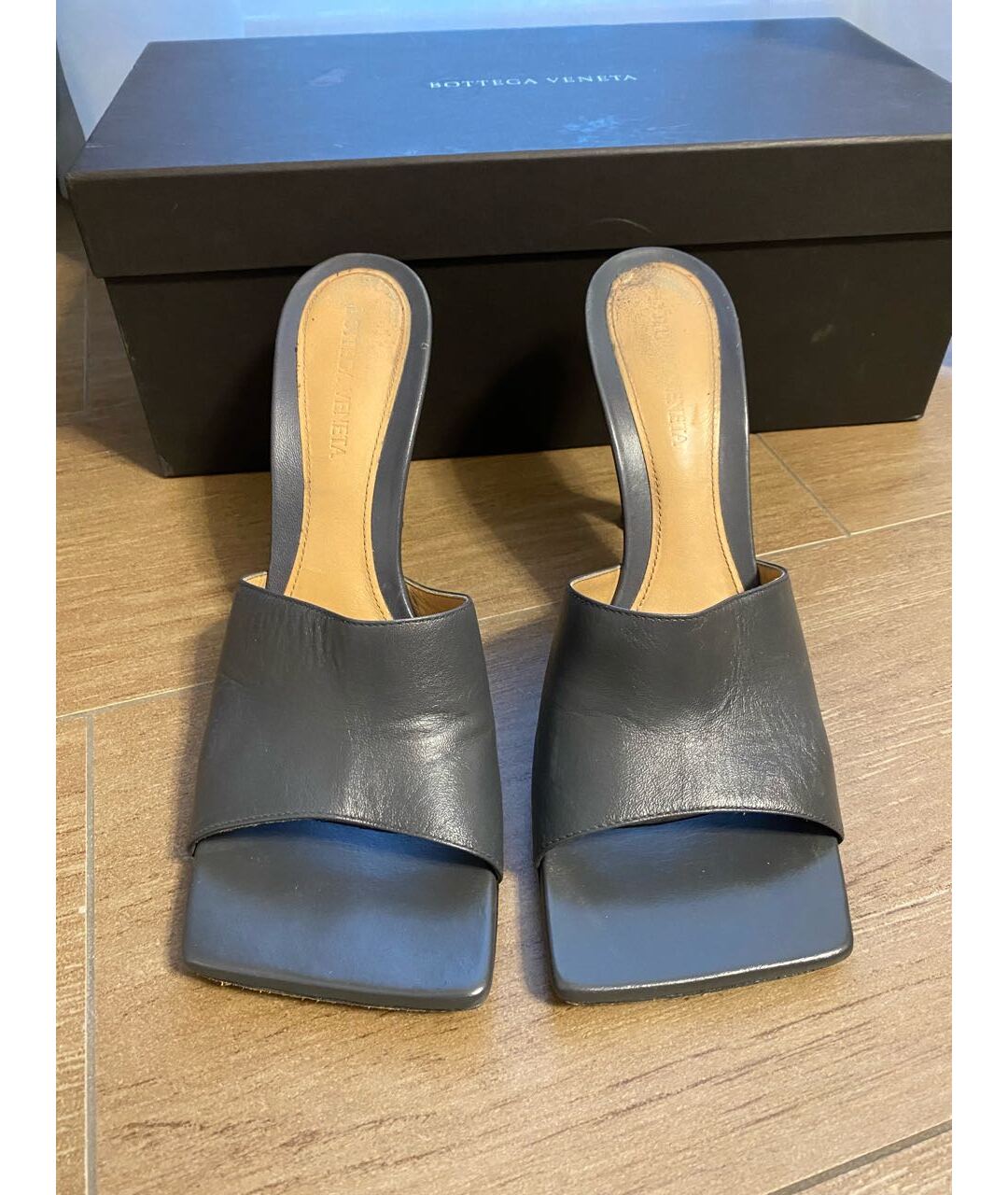 BOTTEGA VENETA Кожаные мюли, фото 2