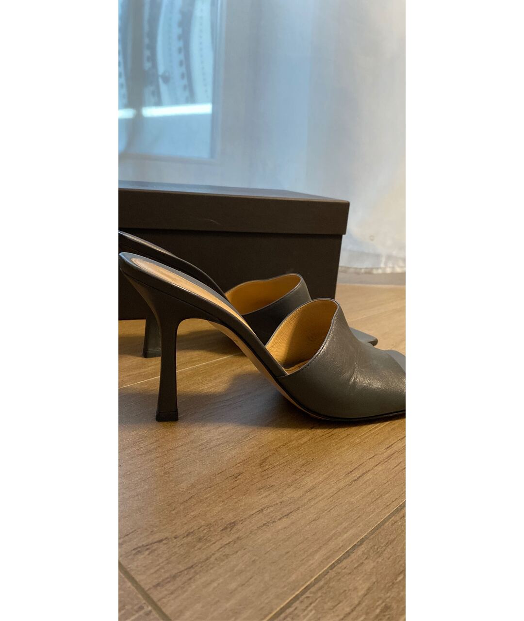 BOTTEGA VENETA Кожаные мюли, фото 7