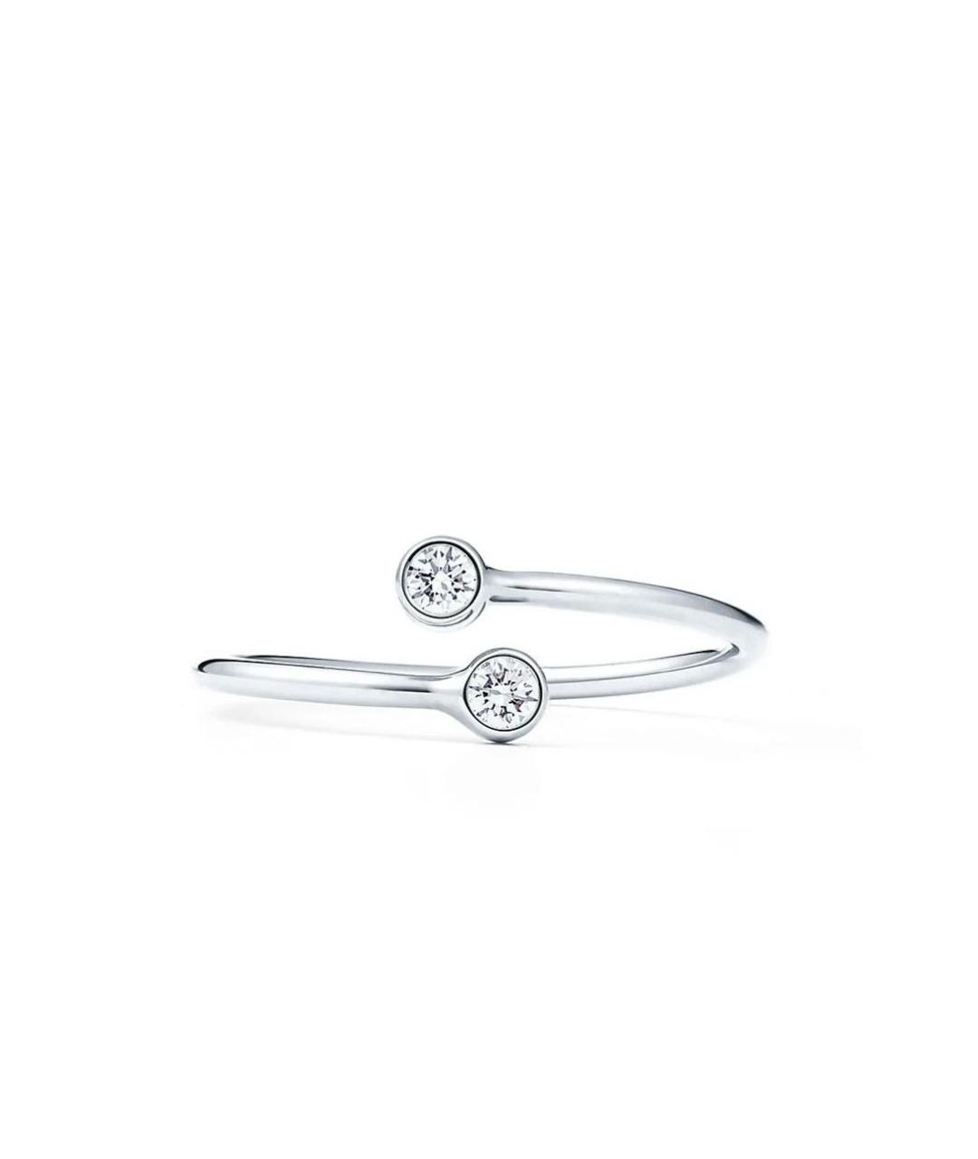 TIFFANY&CO Серебряное платиновое кольцо, фото 1