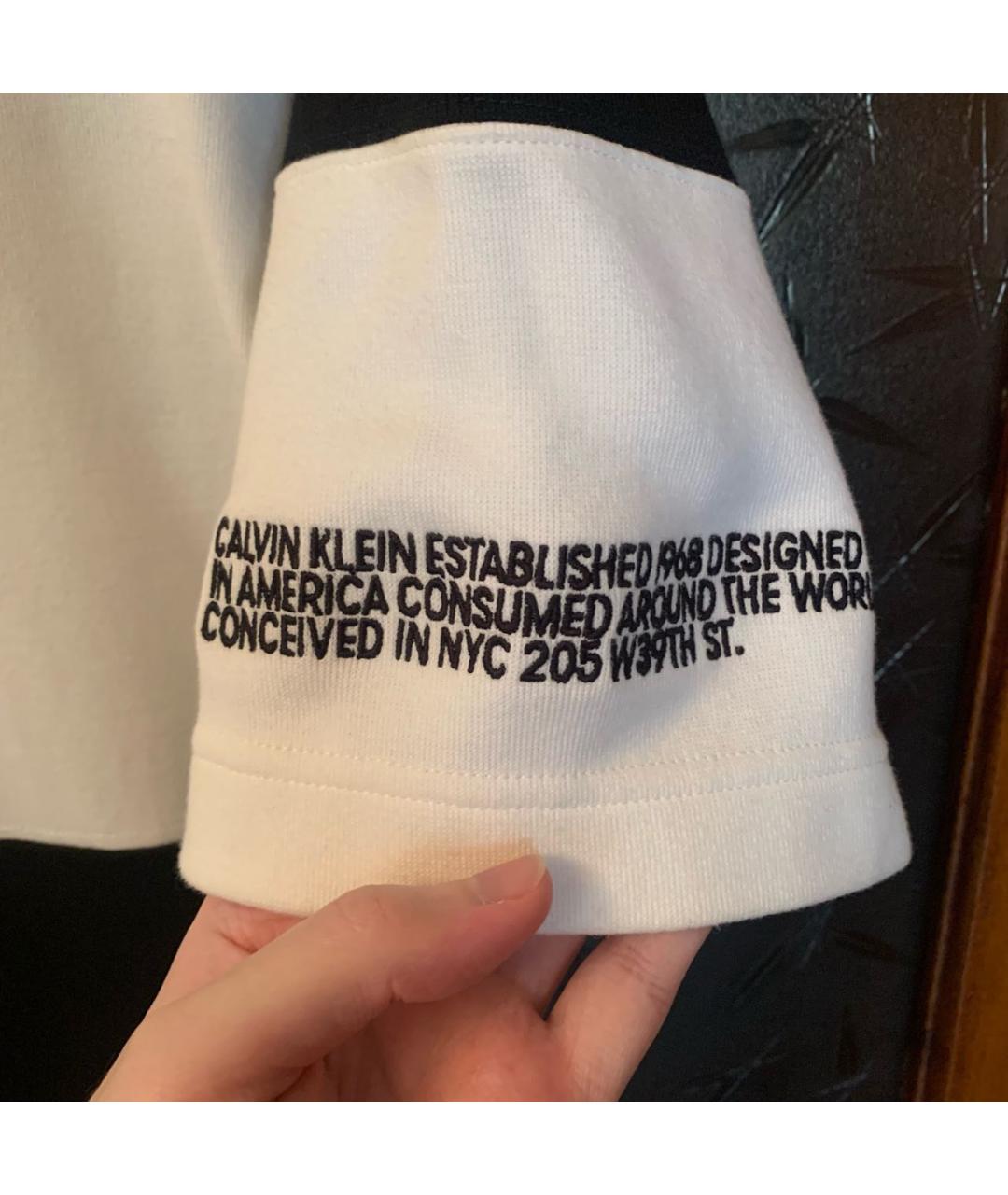 CALVIN KLEIN Мульти хлопковая футболка, фото 4