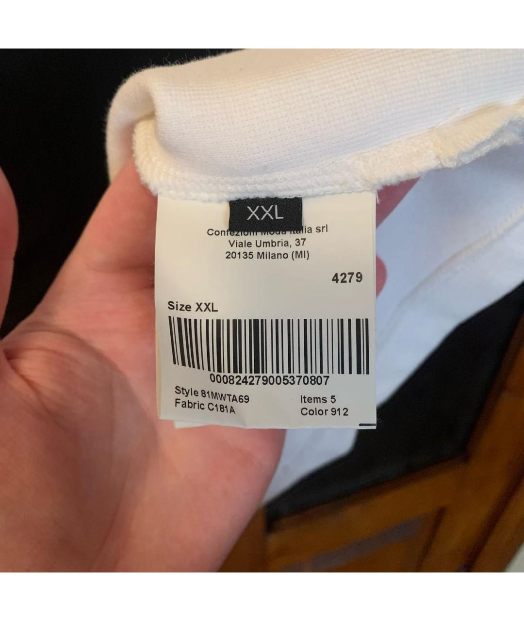 CALVIN KLEIN Мульти хлопковая футболка, фото 5