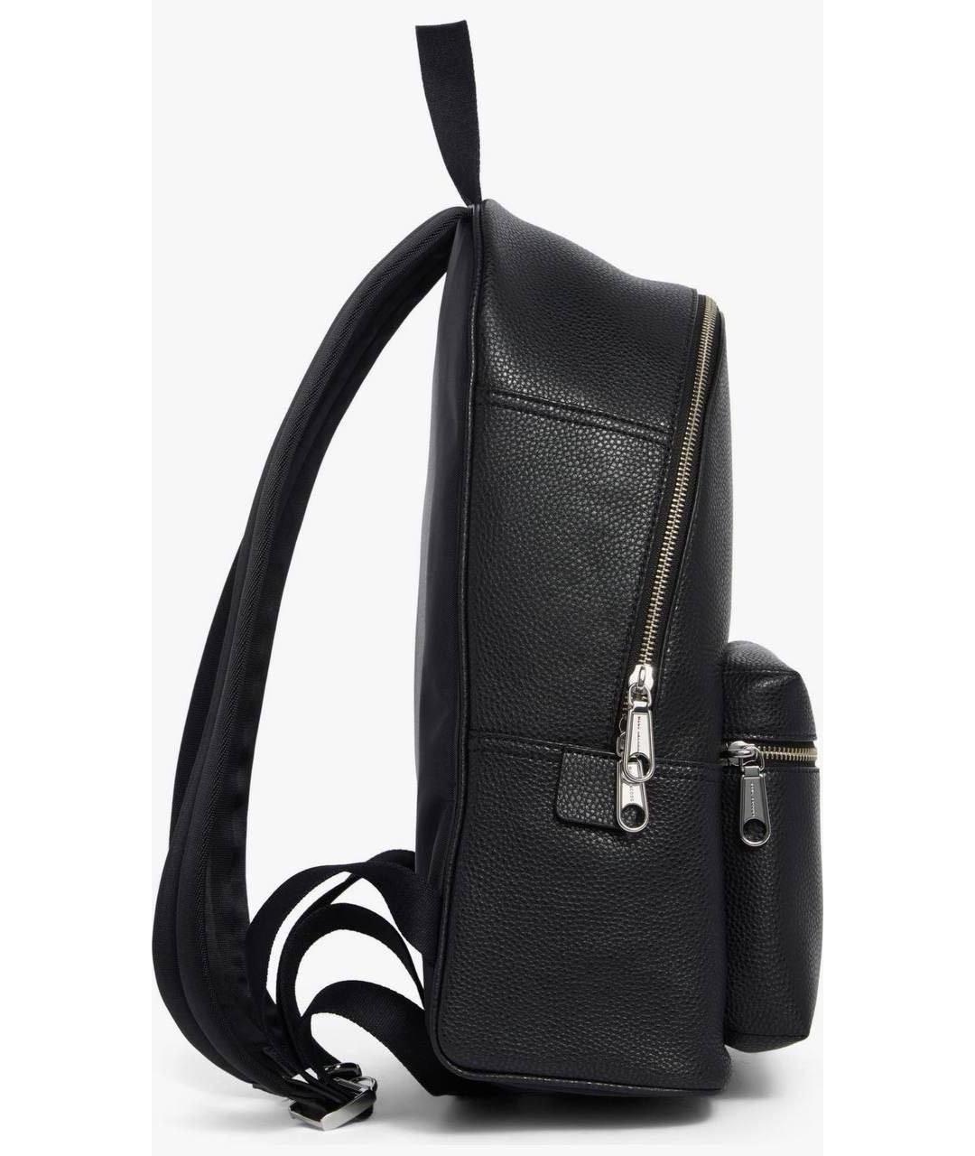 MARC JACOBS Черный кожаный рюкзак, фото 4