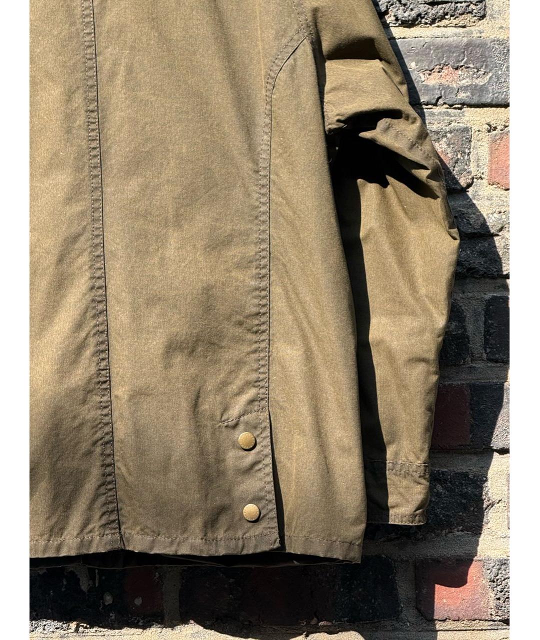 BARBOUR Зеленая хлопковая куртка, фото 6