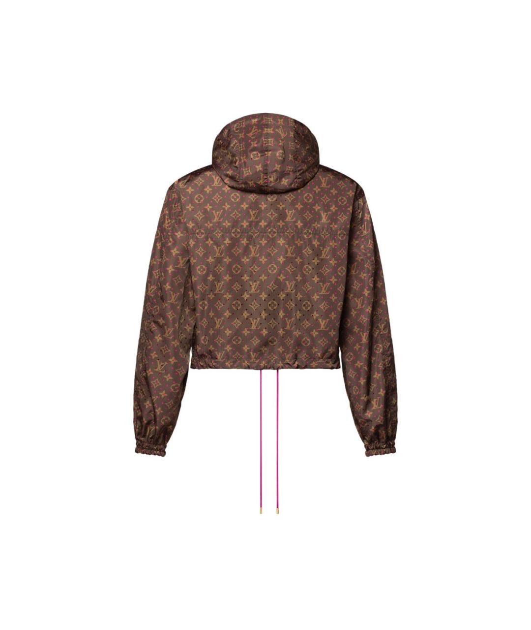 LOUIS VUITTON Коричневая куртка, фото 3
