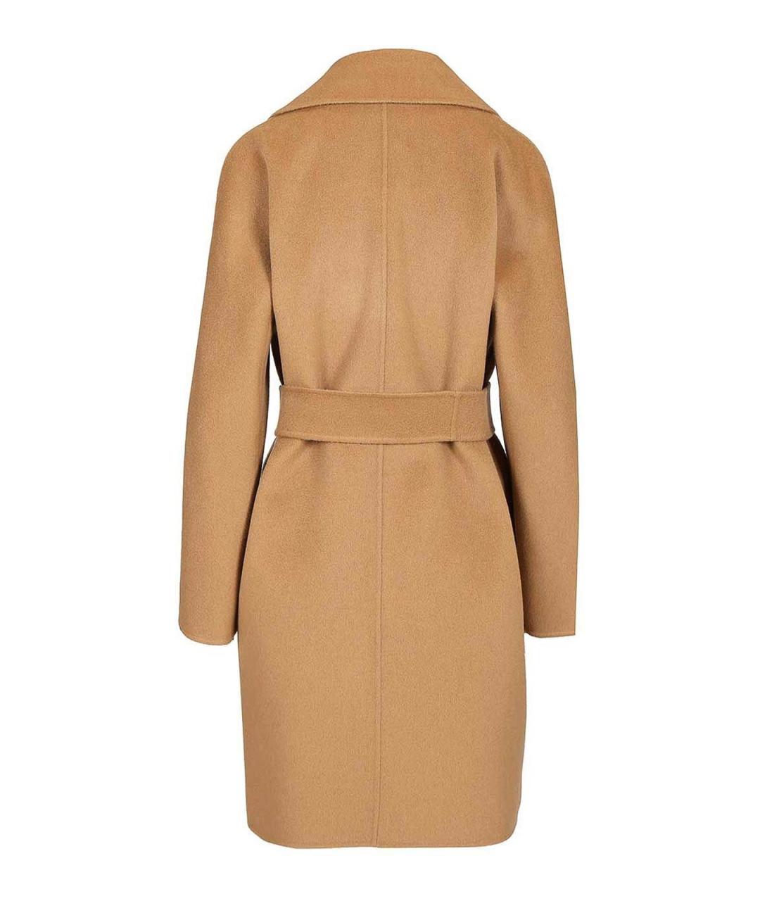 MAX MARA STUDIO Бежевое кашемировое пальто, фото 2
