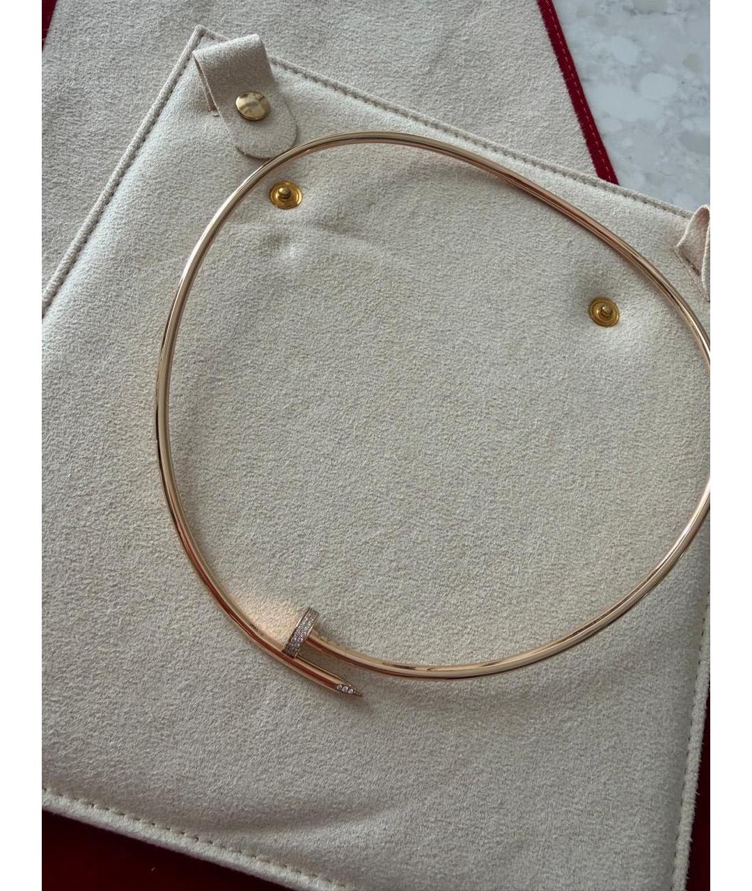CARTIER Золотое колье из розового золота, фото 3