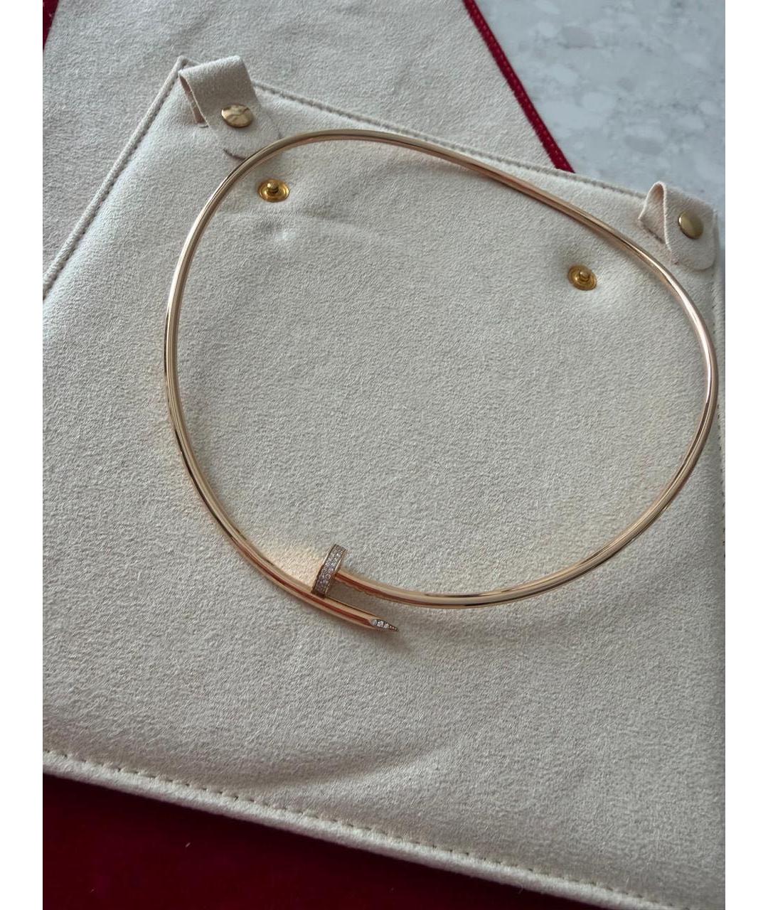 CARTIER Золотое колье из розового золота, фото 5