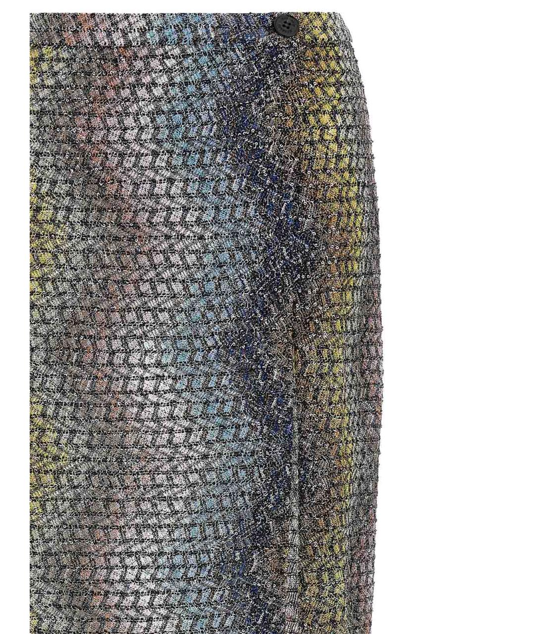 MISSONI Мульти вискозная юбка макси, фото 3