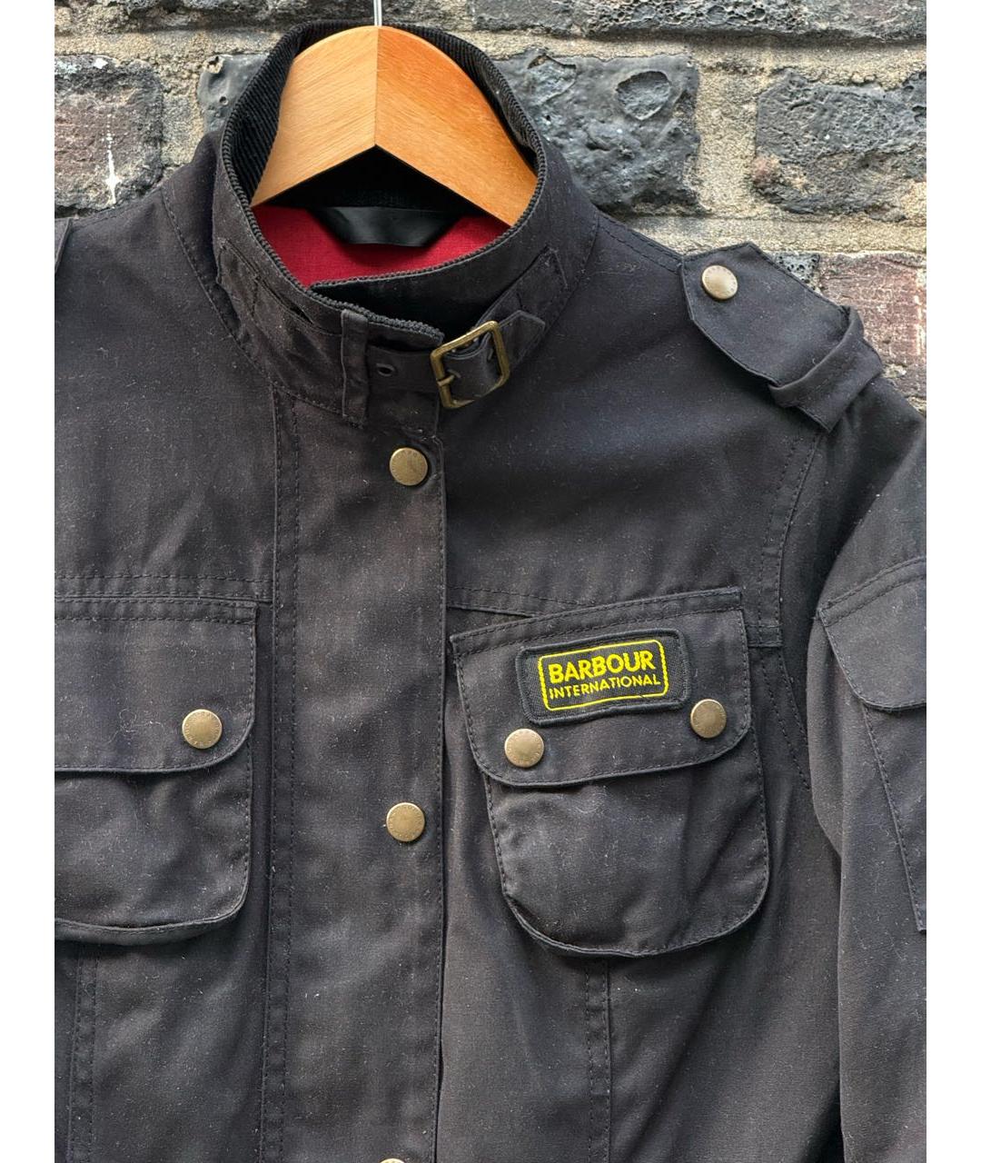 BARBOUR Черная куртка, фото 3