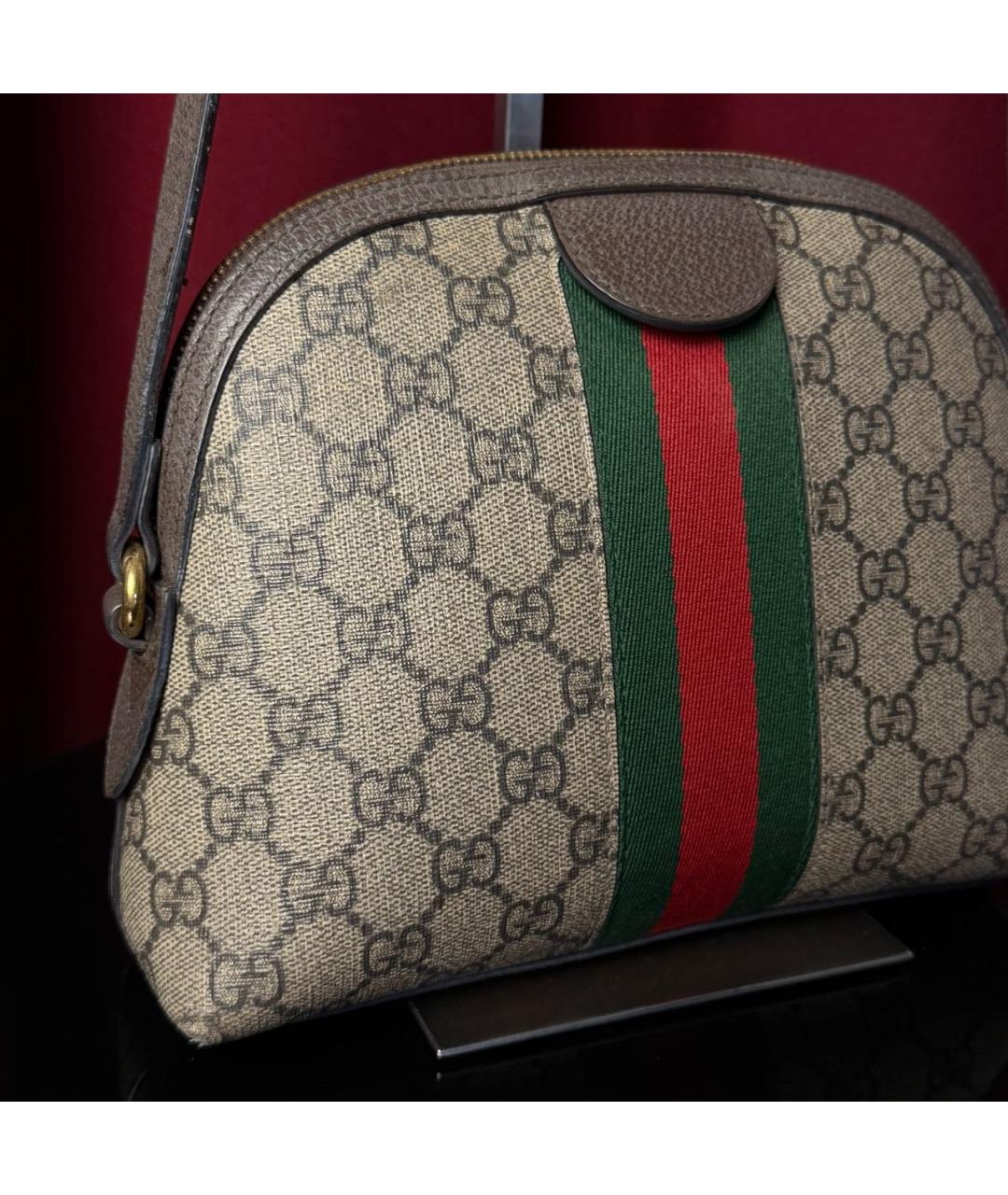 GUCCI Бежевая сумка через плечо, фото 5