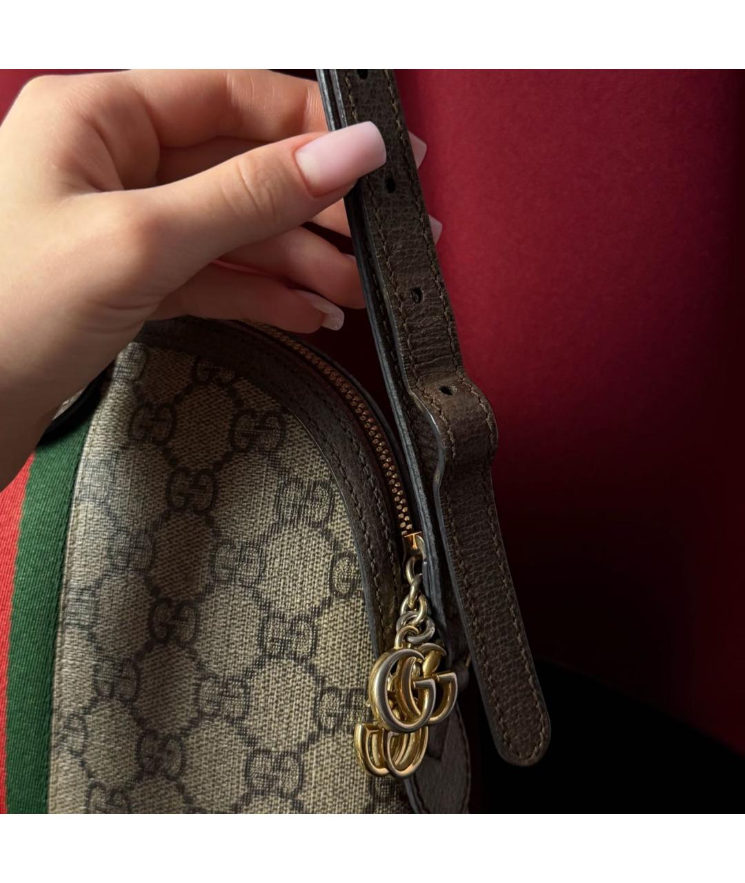 GUCCI Бежевая сумка через плечо, фото 7
