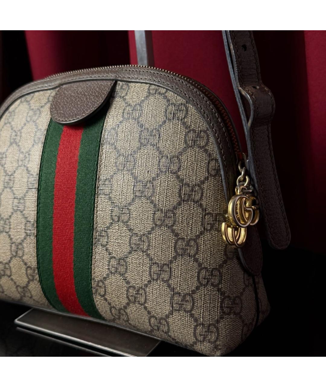 GUCCI Бежевая сумка через плечо, фото 6