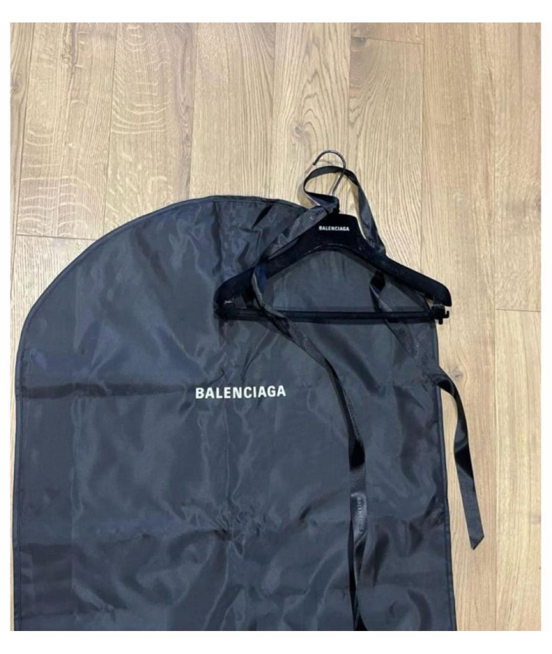 BALENCIAGA Черная полиэстеровая куртка, фото 7