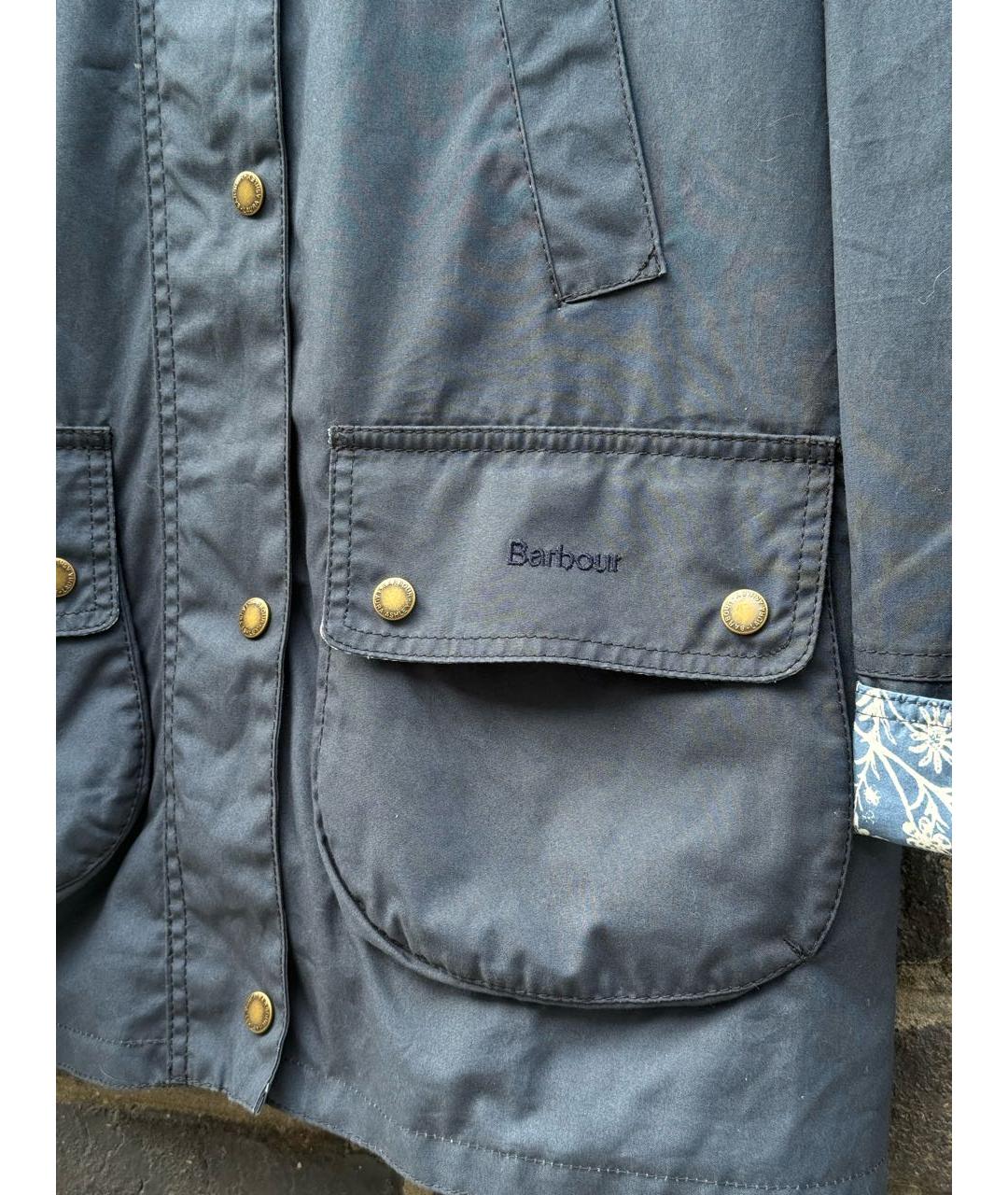 BARBOUR Синяя куртка, фото 4