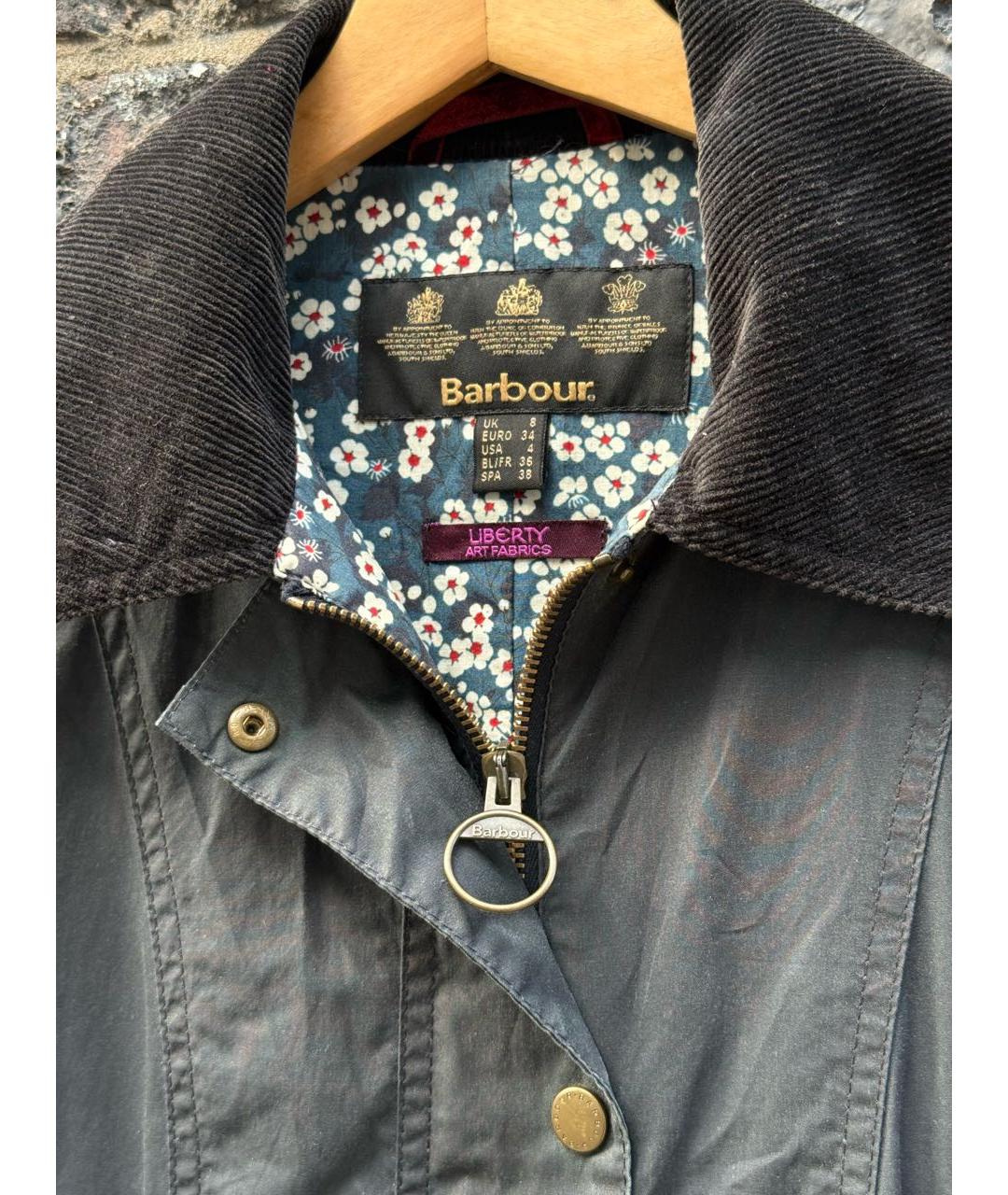 BARBOUR Синяя куртка, фото 7