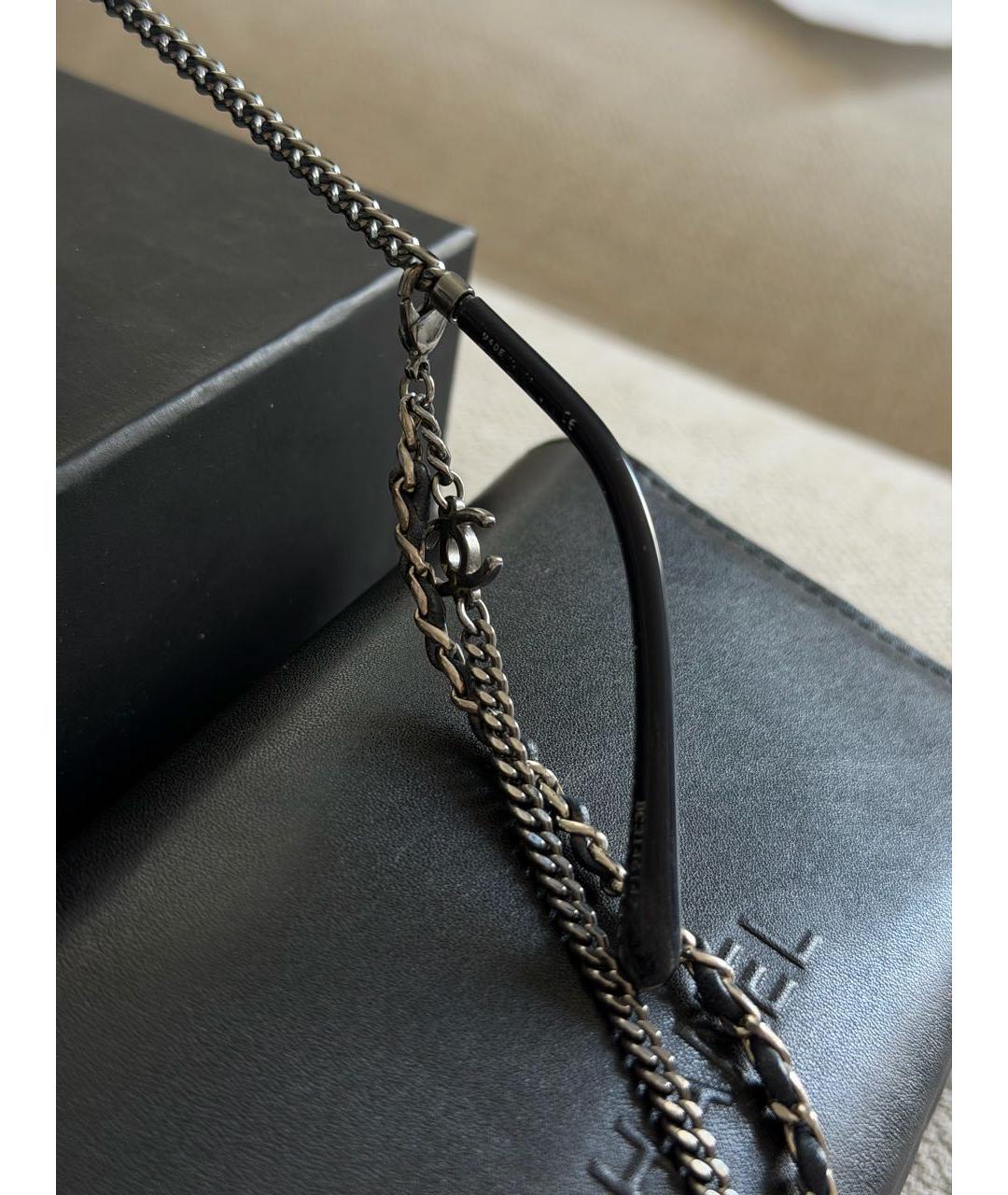 CHANEL Темно-синие солнцезащитные очки, фото 5