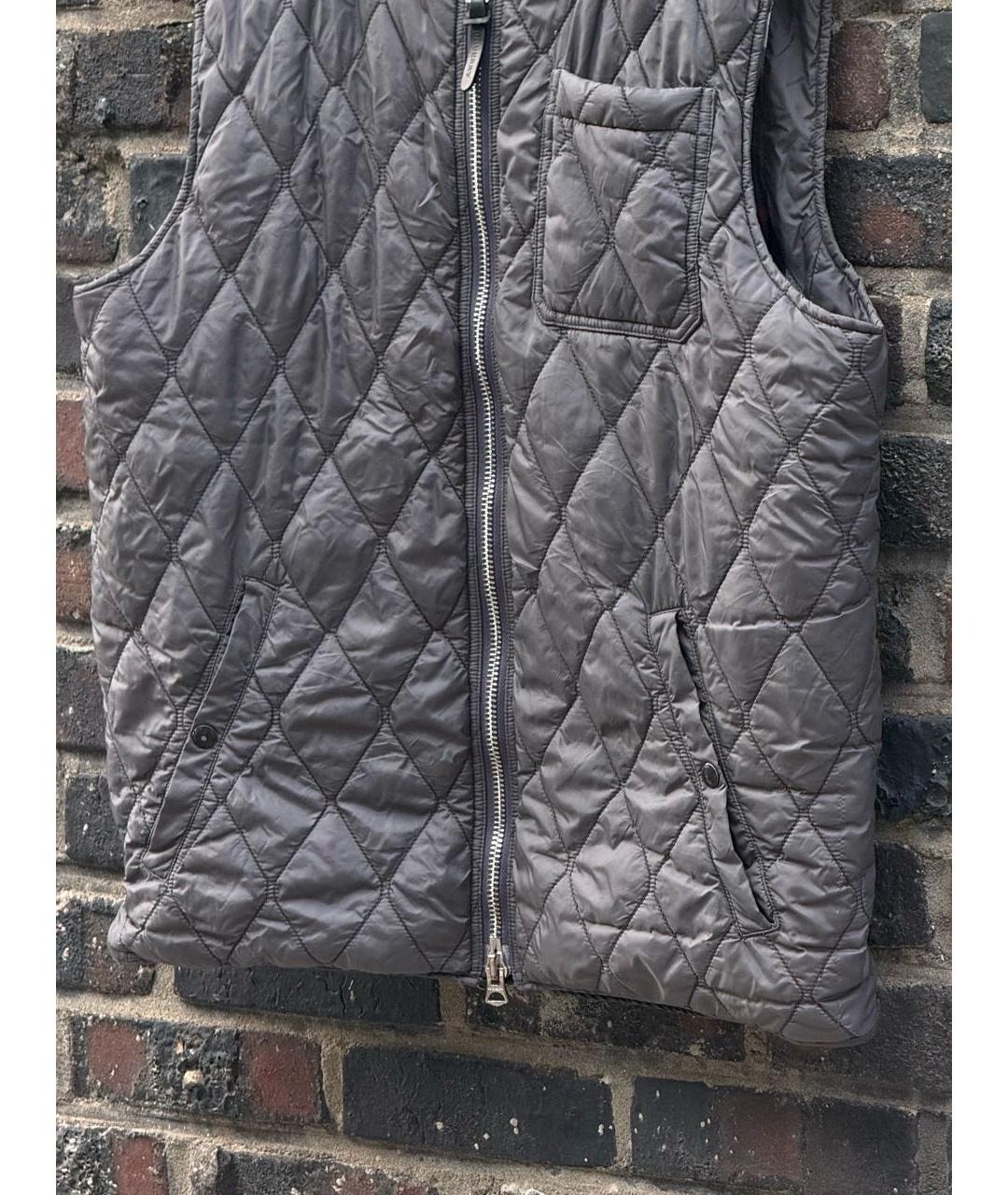 BURBERRY Антрацитовый жилет, фото 2
