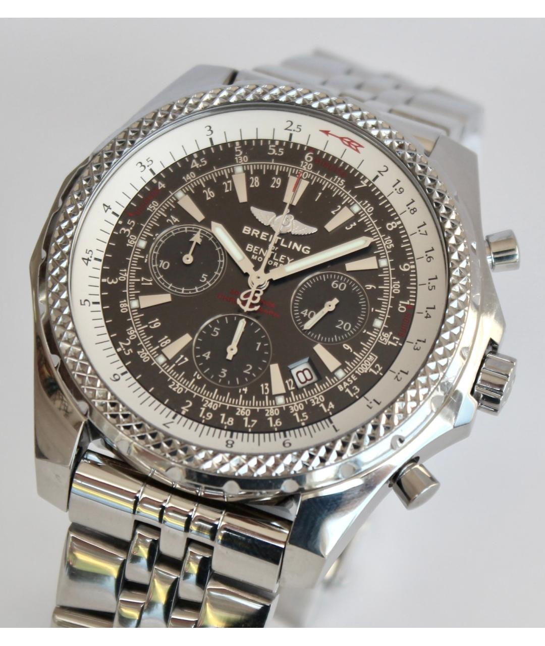 BREITLING Черные часы, фото 3