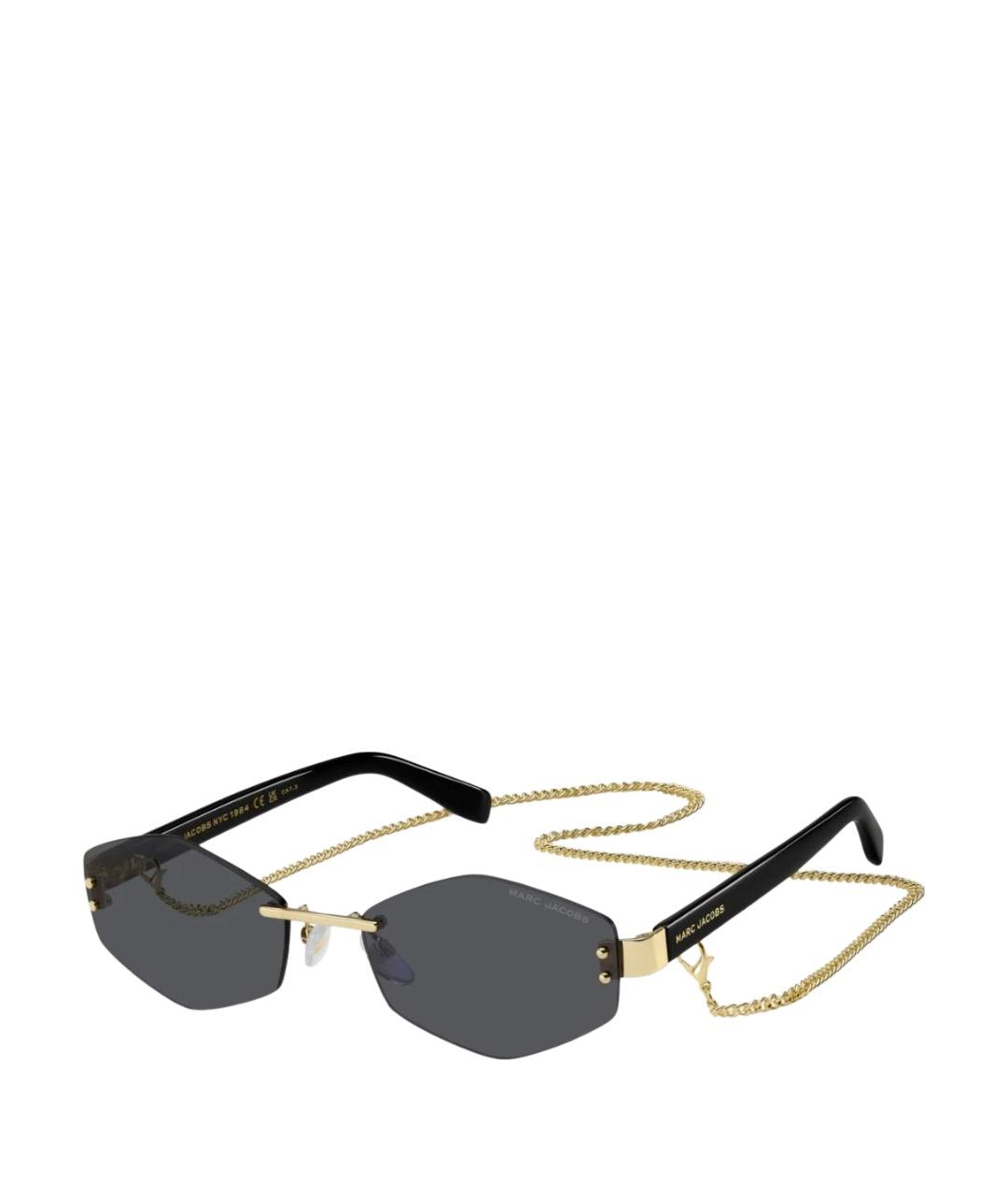 MARC JACOBS Антрацитовые солнцезащитные очки, фото 1