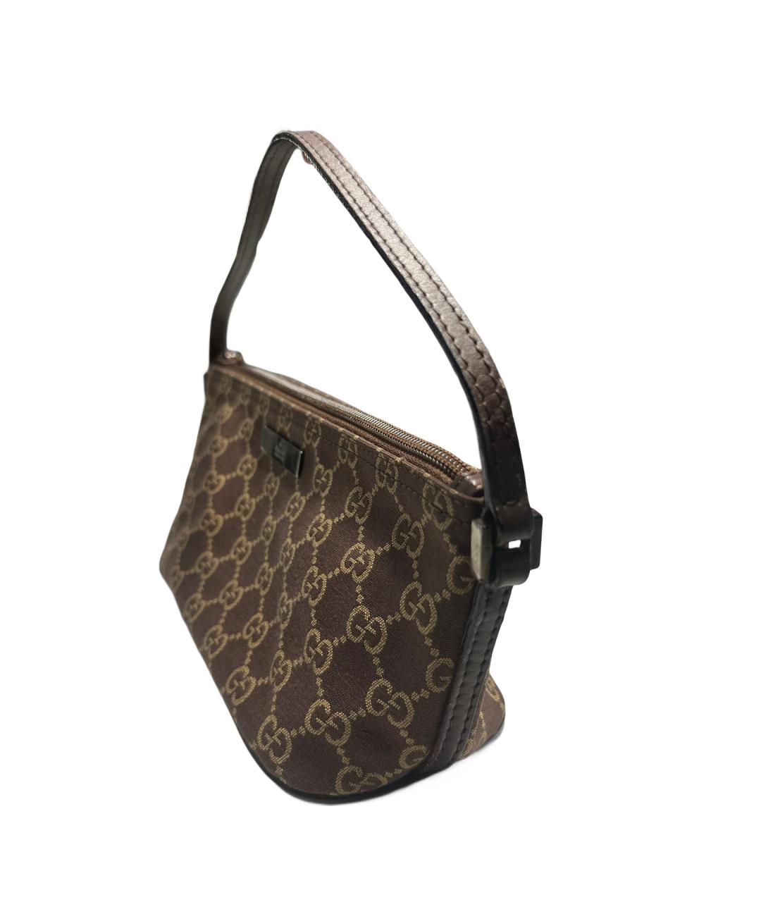 GUCCI Коричневая сумка с короткими ручками, фото 2