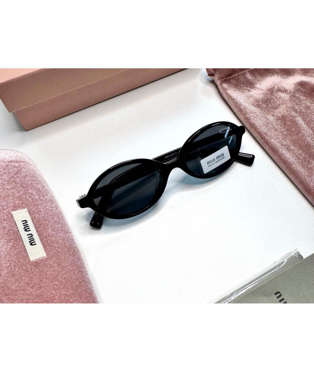 MIU MIU Мульти пластиковые солнцезащитные очки, фото 2