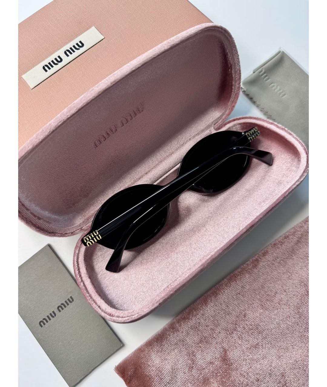 MIU MIU Мульти пластиковые солнцезащитные очки, фото 6