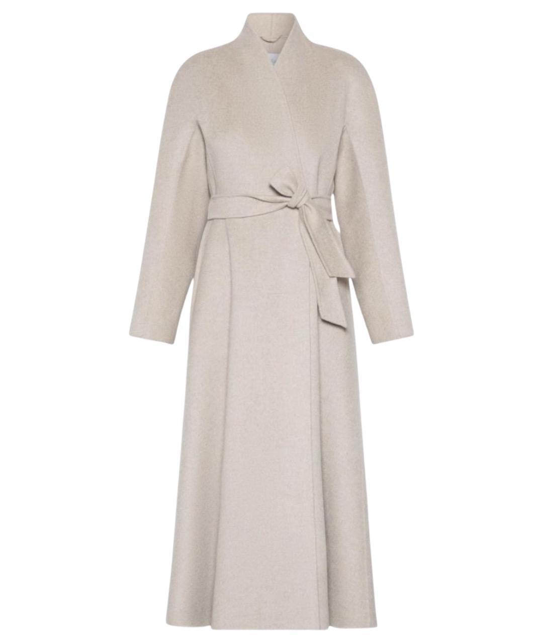 MAX MARA Бежевое кашемировое пальто, фото 1