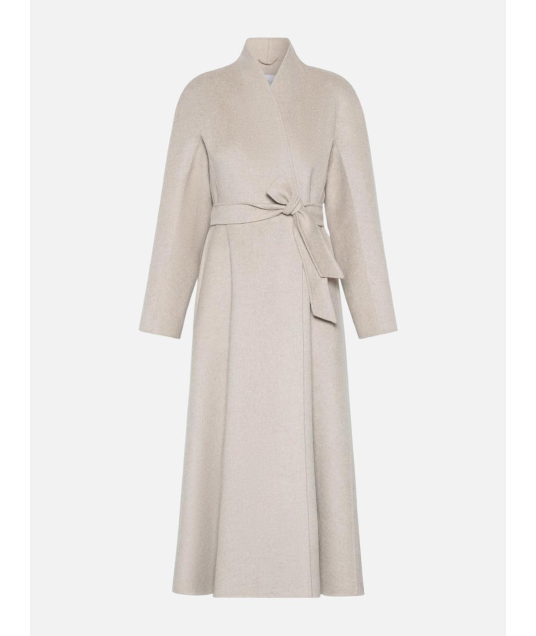 MAX MARA Бежевое кашемировое пальто, фото 6