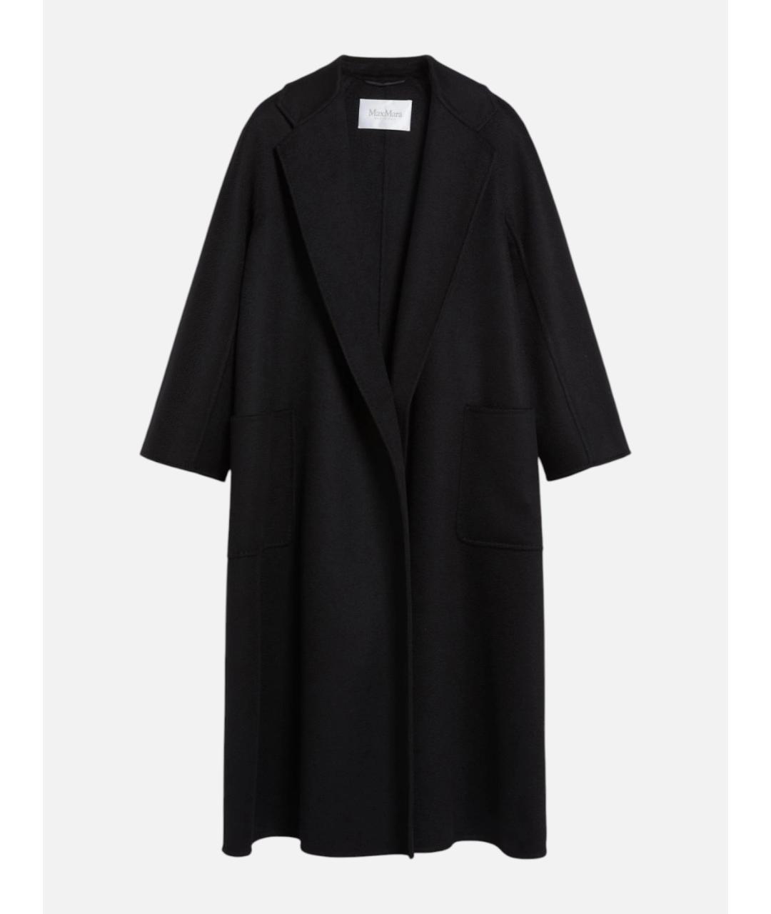 MAX MARA Черное кашемировое пальто, фото 6
