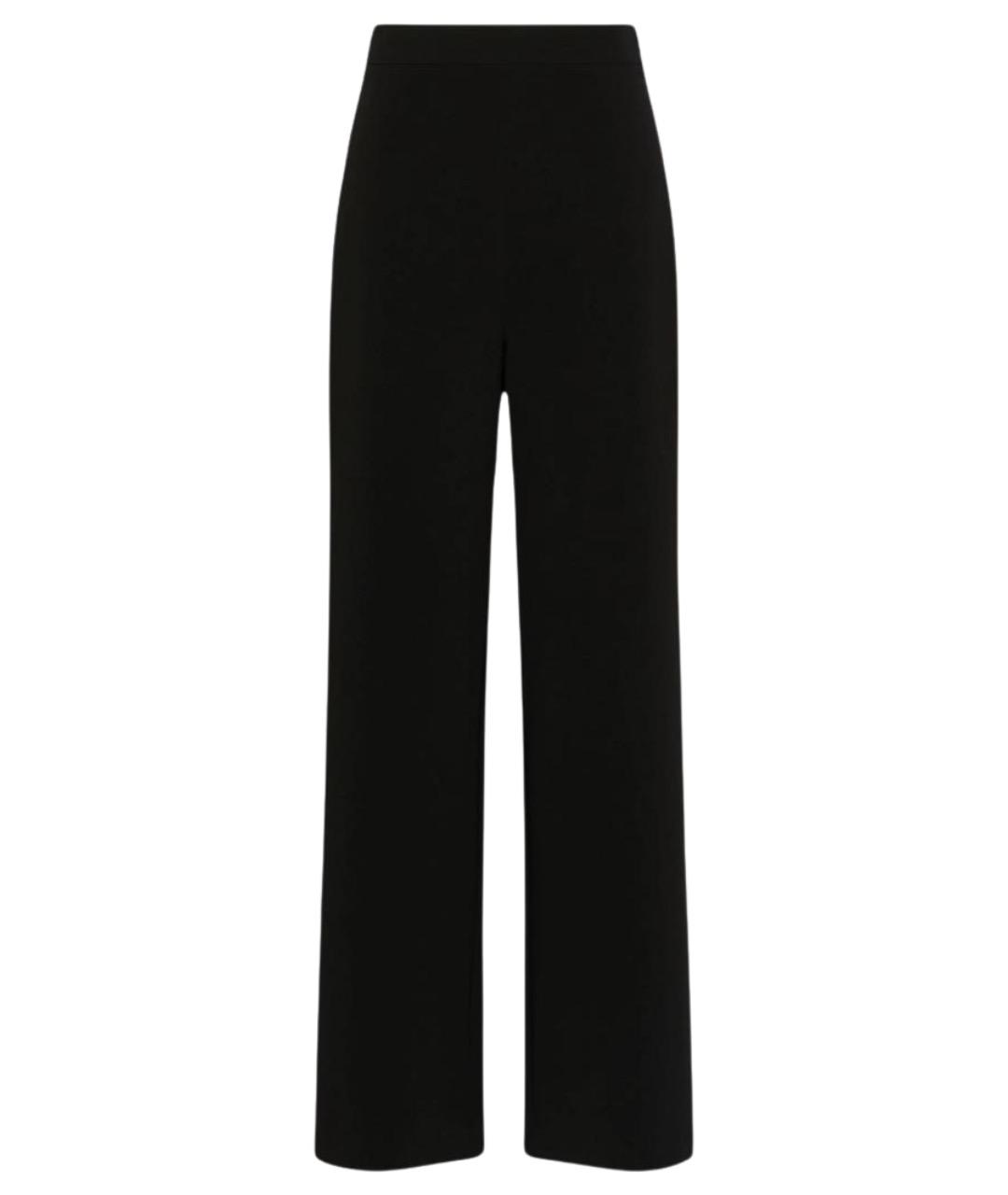 MAX MARA Черные брюки широкие, фото 1