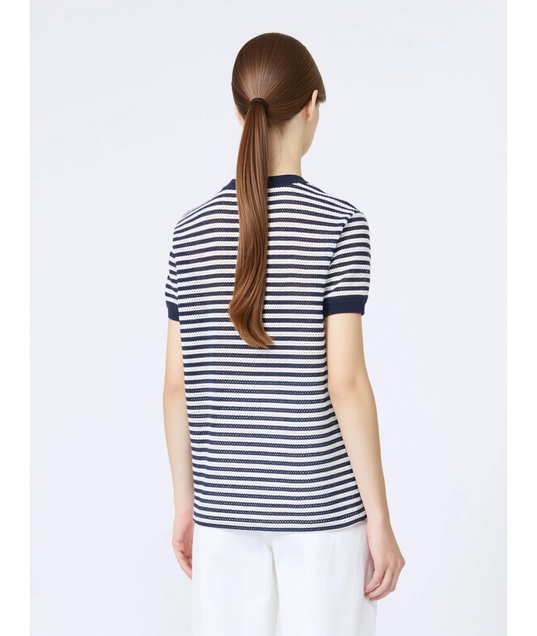 MAX MARA Мульти хлопковая футболка, фото 4