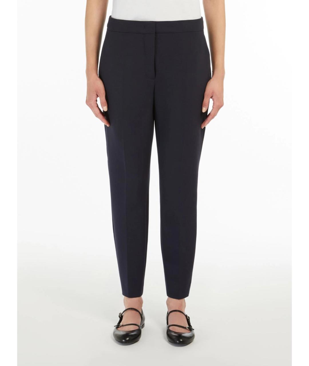 MAX MARA Вискозные прямые брюки, фото 3