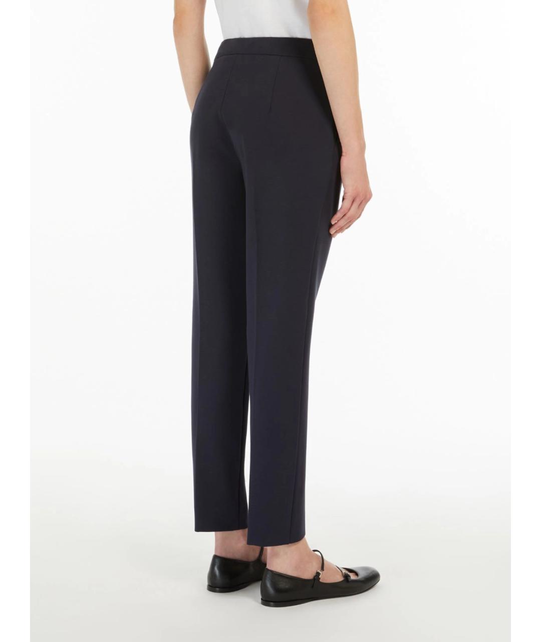 MAX MARA Вискозные прямые брюки, фото 4