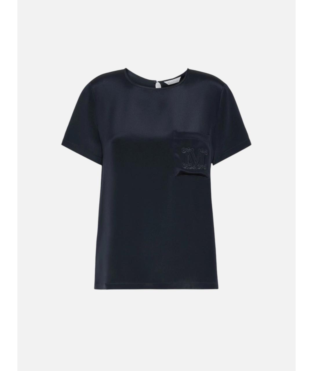 MAX MARA Шелковая футболка, фото 6