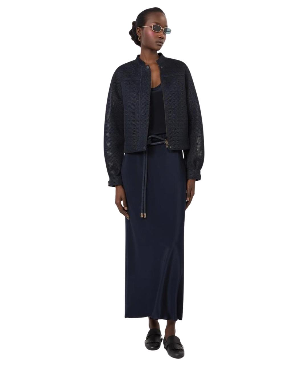 MAX MARA Шелковая юбка миди, фото 2