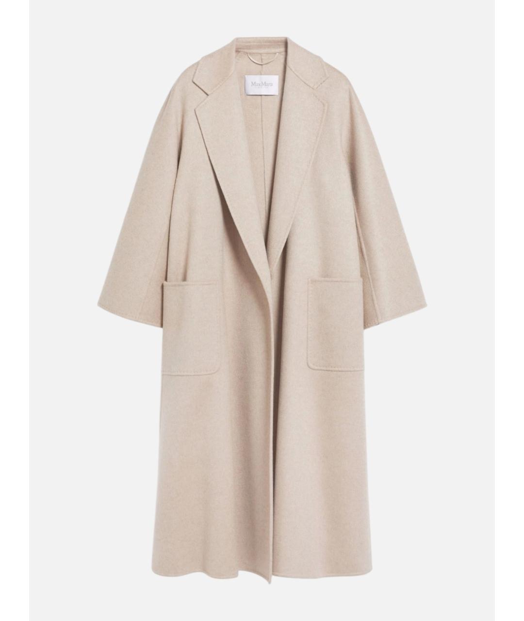 MAX MARA Бежевое кашемировое пальто, фото 6