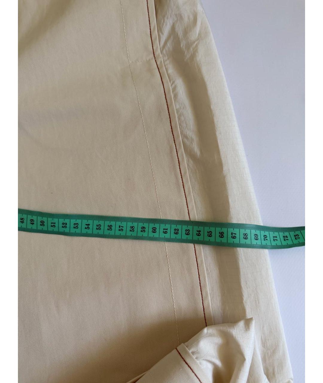 3.1 PHILLIP LIM Бежевые хлопковые брюки широкие, фото 7